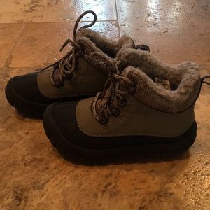 Little boy size 8 boots.